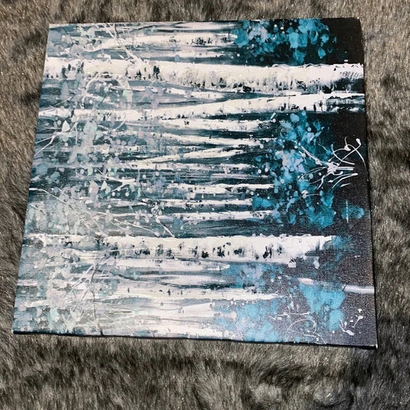 Fashion Abstract art Ocean to Deep blue 12/12” - Picture 4 of 9